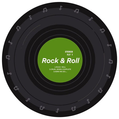 Round Vinyl Record Rug