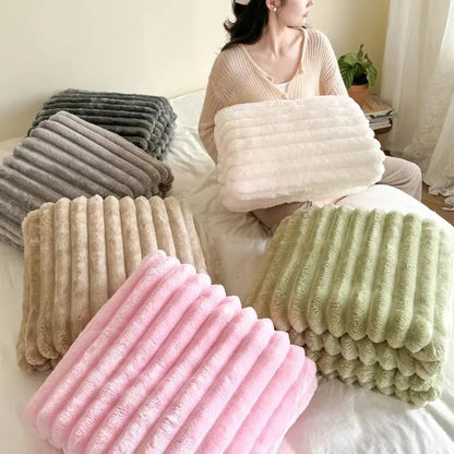 🔥Popular thickened plush nap blanket