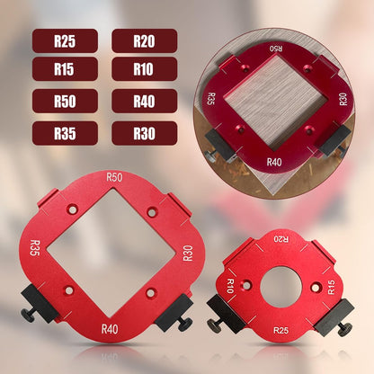 Woodworking Round Corner Radius Templates