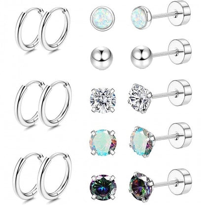 ✨LAST DAY 49% OFF✨8 Pairs Hypoallergenic Earrings