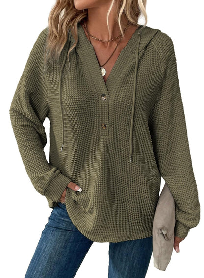 🎁Last Day 60% OFF-Women's Knitted Long Sleeve Casual Sweatshirt