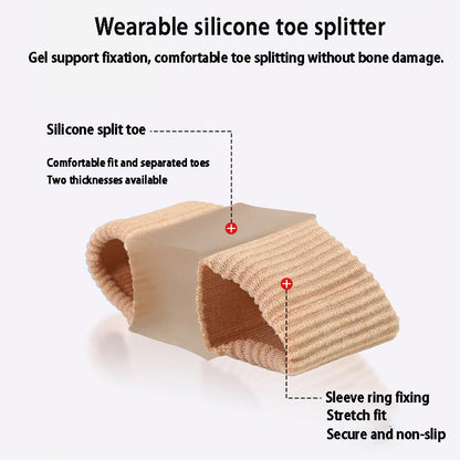 Premium Elastic Toe Separators – Comfortable Pain Relief & Alignment