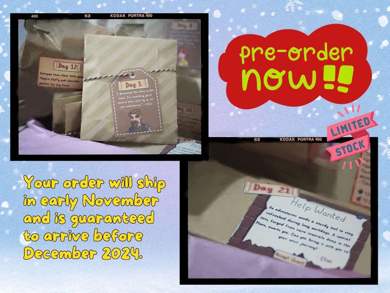 Stardew Valley Advent Calendar