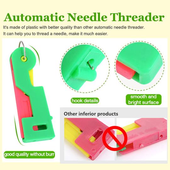 🎁2024 New Year Hot Sale🎁Automatic Threading Aid Needle Threader