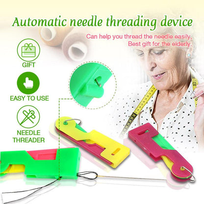 🎁2024 New Year Hot Sale🎁Automatic Threading Aid Needle Threader
