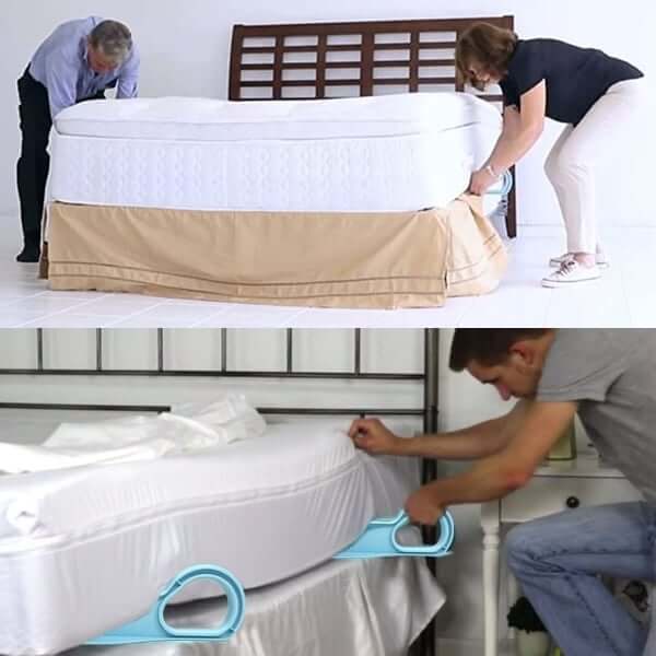 Upgraded Mattress Ergonomic Lifting Cleaning Tool