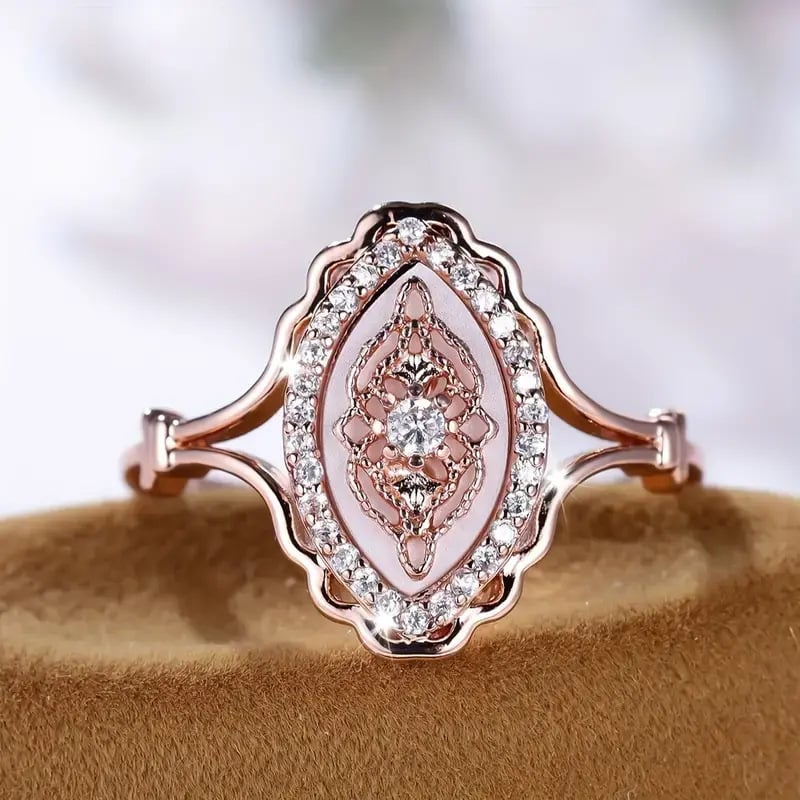 Vintage Luxury Blossom Ring💍