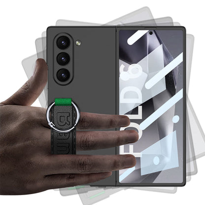 Phone Case With Ring Wristband For Galaxy Z Fold6