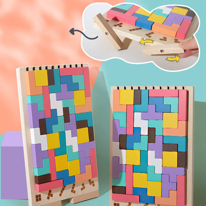 Wooden Stacking Puzzle Toy
