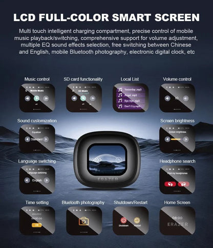 🔥 True Wireless Open Ear Earbuds Bluetooth 5.4