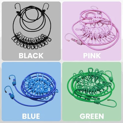 🎁 Portable Clothesline for Camping/Backyard/RV