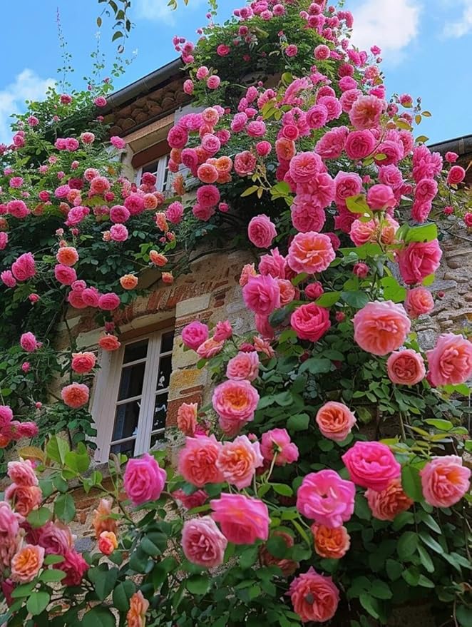 🔥Last Day 49% OFF🌺🌹Climbing Vine Rose Flower Seeds - Perennial🌹