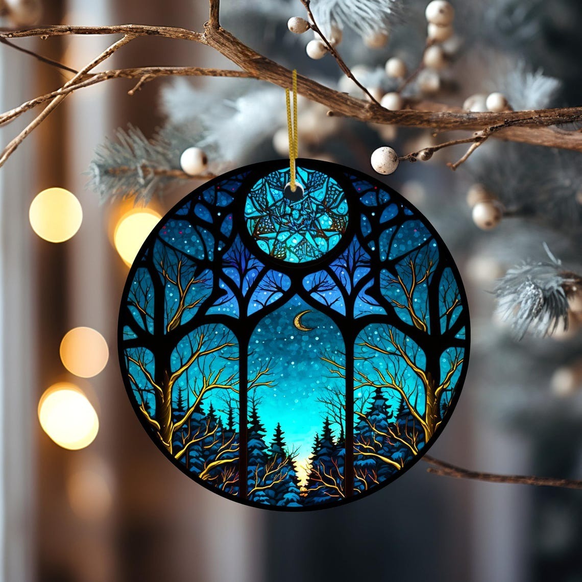 Northern Lights Tree Ornament