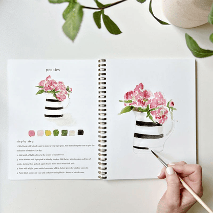 🔥LAST DAY 60% OFF - 💕Watercolor Workbook 🖼️Beginner-Friendly