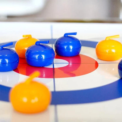 🥌Family Leisure Game Tabletop Curling Ball