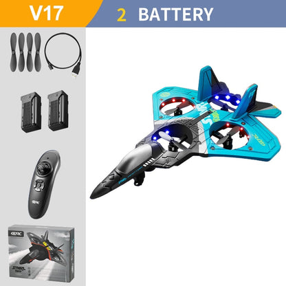 ✈V17 Jet Fighter Stunt RC Airplane