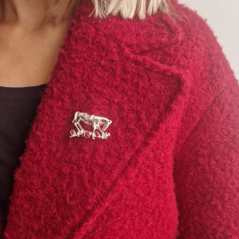 Limited Edition - War Horse Red Poppy Brooch