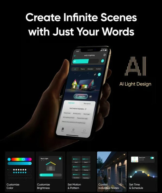 🎄Black Friday 49% OFF-💡Smart Rainbow LED Permanent Outdoor Light