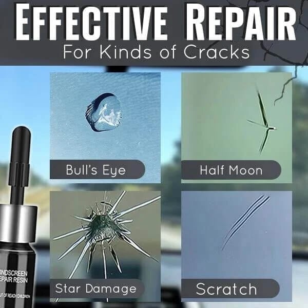 🎁49%OFF- 🎉Cracks'Gone Glass Repair Kit (New Formula)
