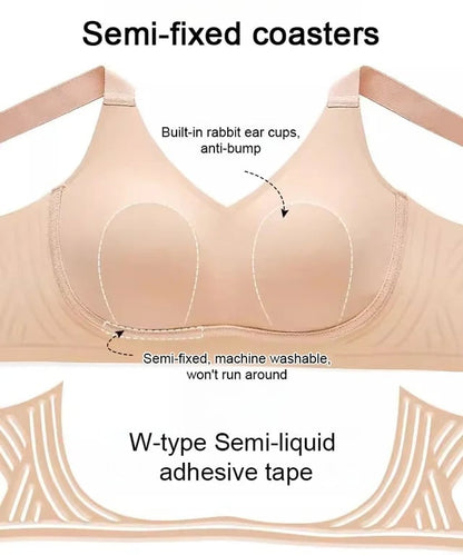 🔥Early Christmas Sale🏆Wire-Free Non-Marking Skin-Friendly Push-Up Bra