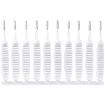 Shower hole cleaning brush nozzle