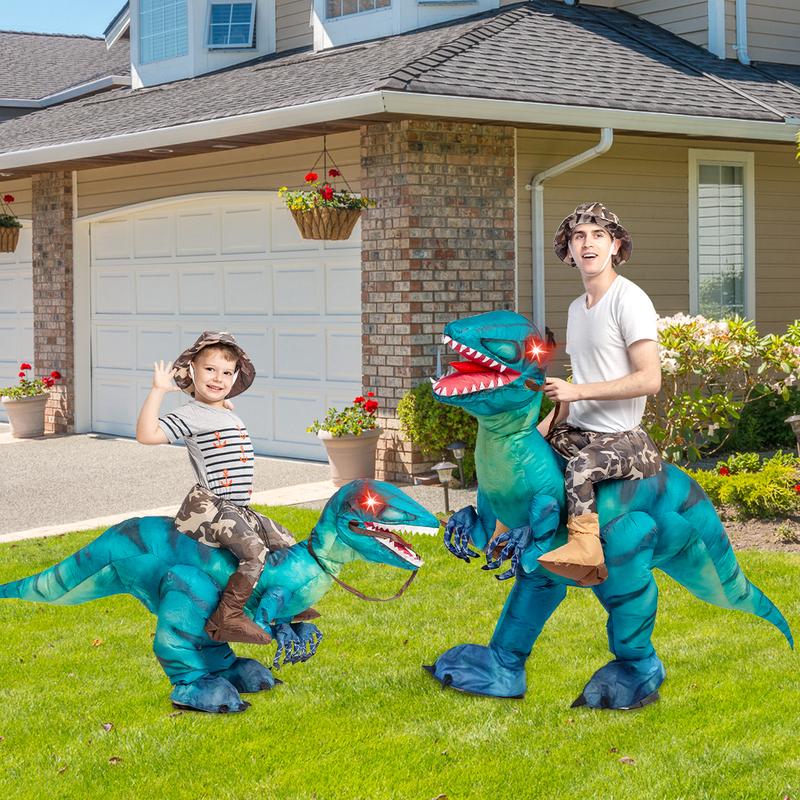 ✨LAST DAY ONLY 49% OFF🔥 GOOSH Inflatable Dinosaur Costume Halloween Costumes