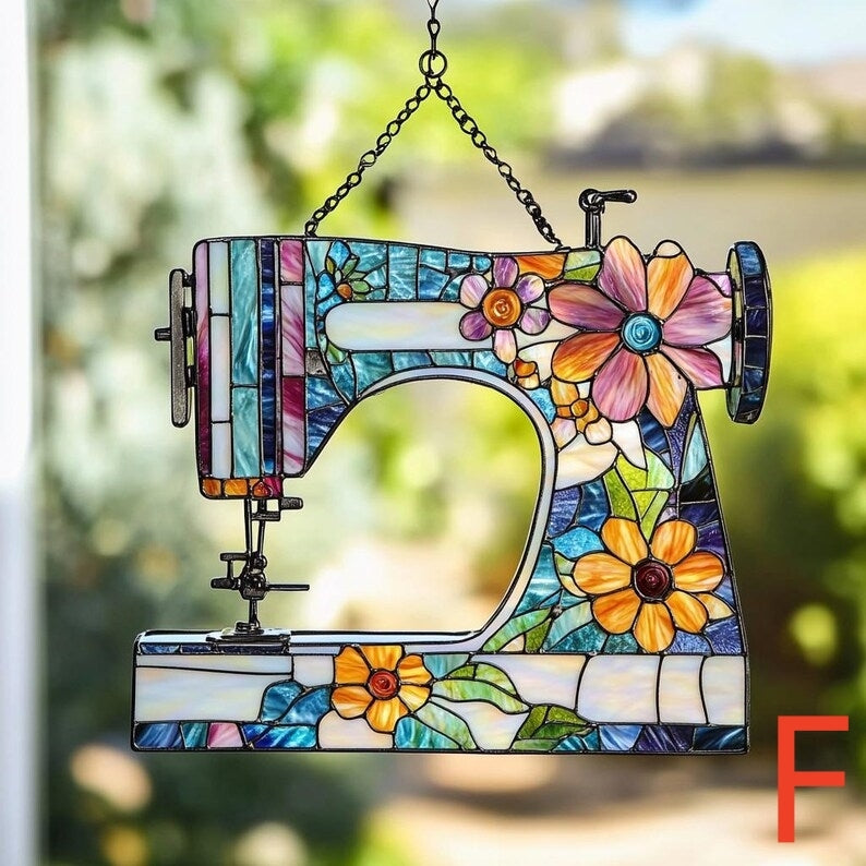 🔥🔥2025 Mother's Day Gift 50% Off--Cute Sewing Machine Suncatcher Ornament