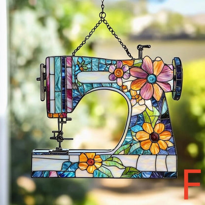 🔥🔥2025 Mother's Day Gift 50% Off--Cute Sewing Machine Suncatcher Ornament