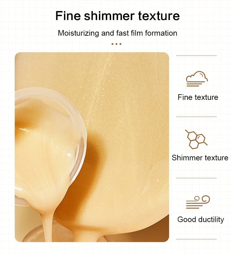 Retinol snake venom gold mask