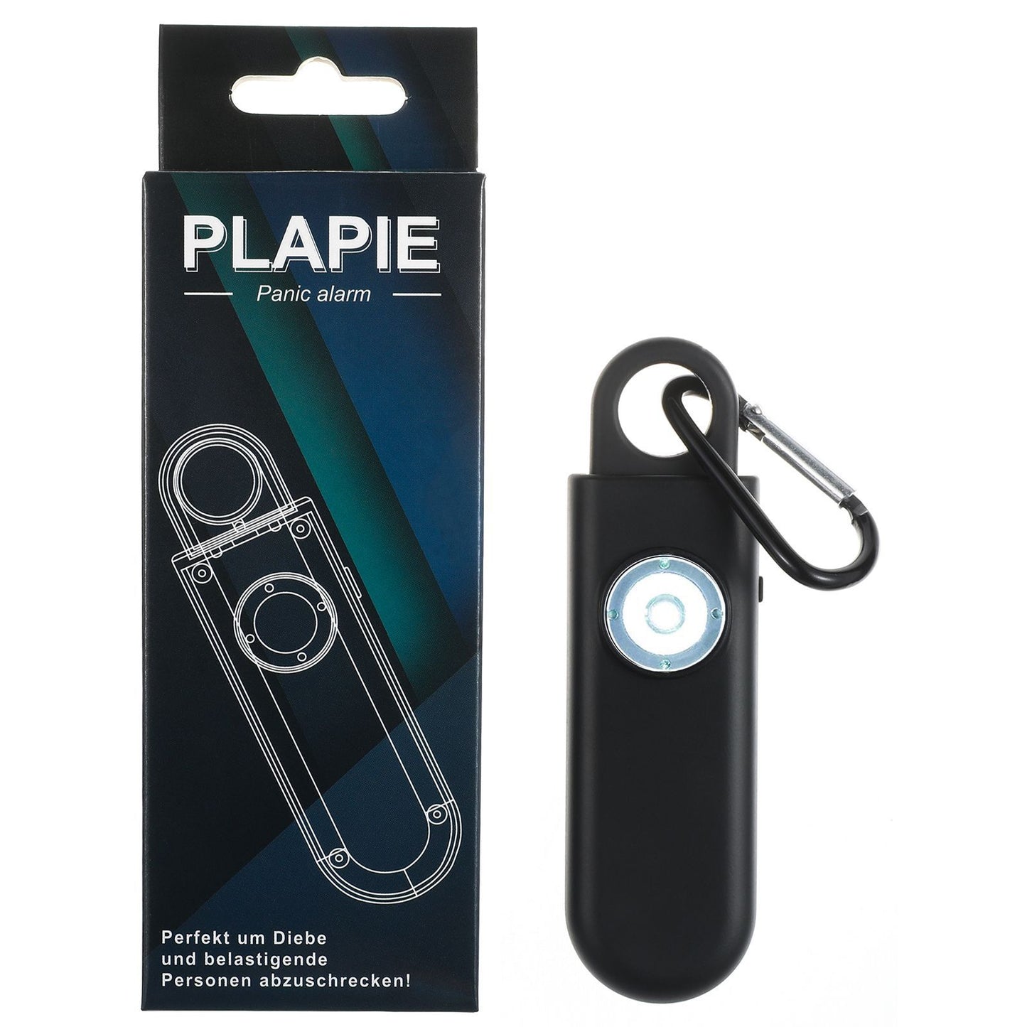 Siren Keychain Alarm with SOS LED Light