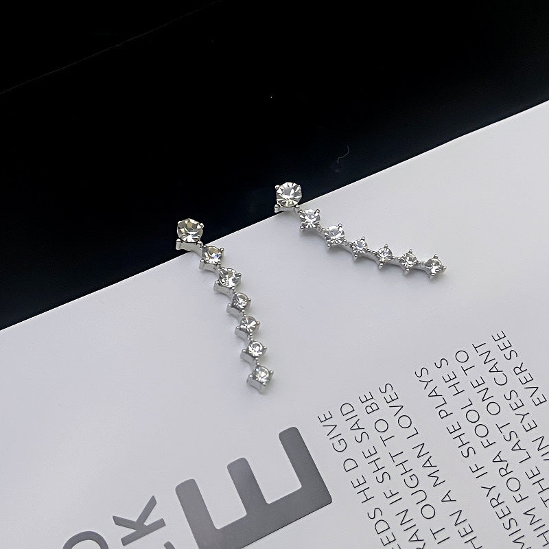 👂Seven Star Diamond Stud Earrings