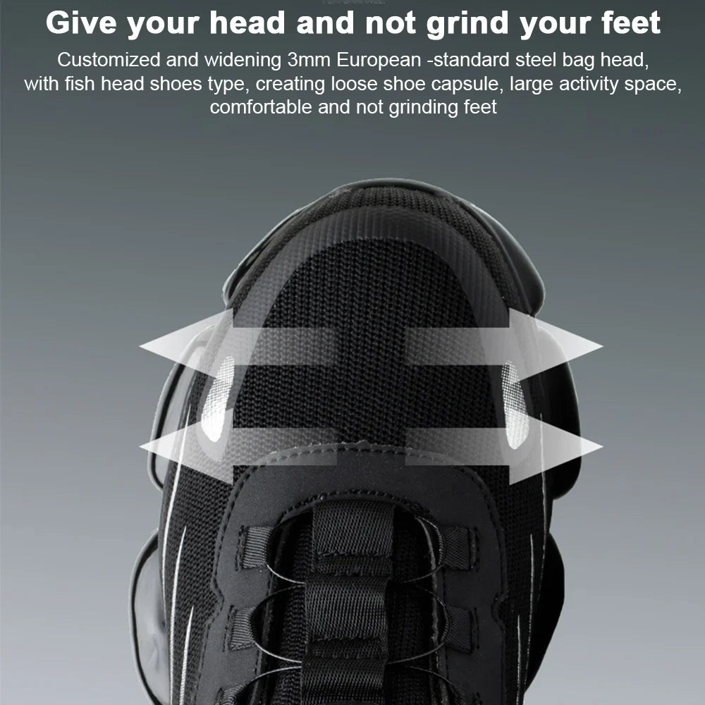 （266）Men's Smash and Stab Resistant Work Safety Shoes