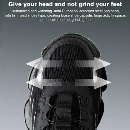 （266）Men's Smash and Stab Resistant Work Safety Shoes