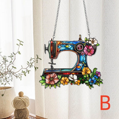🔥🔥2025 Mother's Day Gift 50% Off--Cute Sewing Machine Suncatcher Ornament
