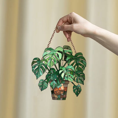 🔥🔥2025 Mother's Day Gift 50% Off--Flowers Suncatcher Ornament