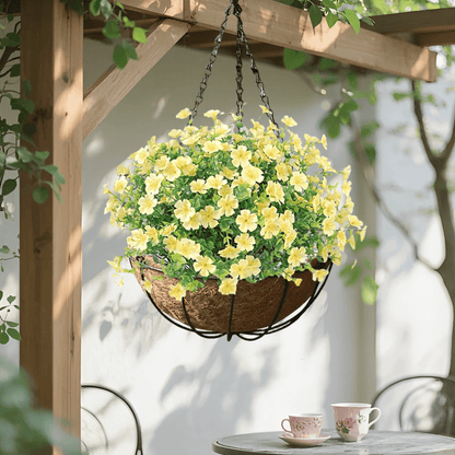 🎉Mother's Day Sale 49% OFF🌼UV Resistant Lifelike Artificial Daisies (Hanging Flowers Basket)