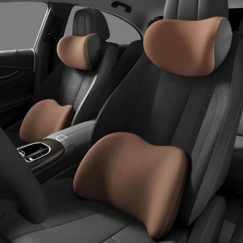 🎁 Car Headrest & Lumbar Support Cushionimage