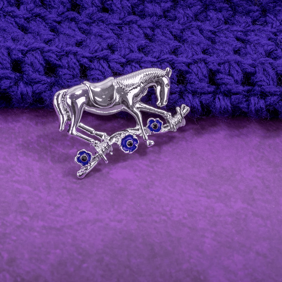 Limited Edition - War Horse Red Poppy Brooch