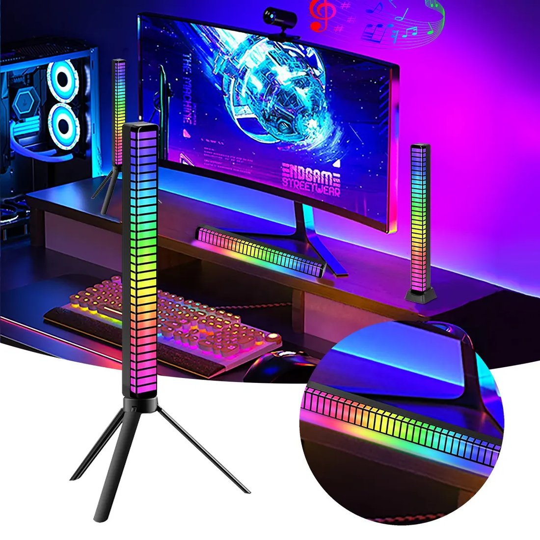 Smart RGB Rhythm Sound Bar
