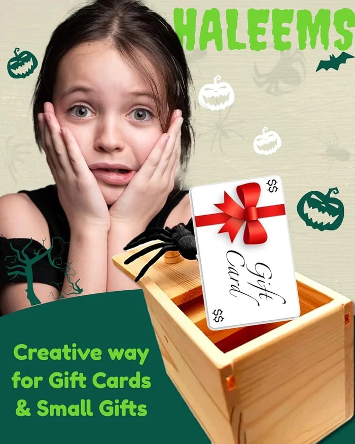 🔥Last Day Sale-🤣Super Funny Crazy Prank Gift Box Spider🕷️