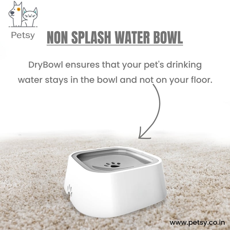 🔥Summer Hot Sale Promotion-49% OFF🐾-No-Spill Pet Water Bowl