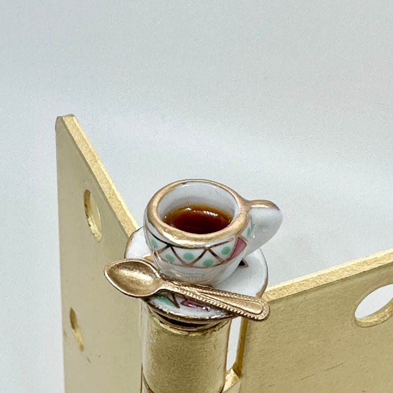 ☕Tea Set Hinge Decor
