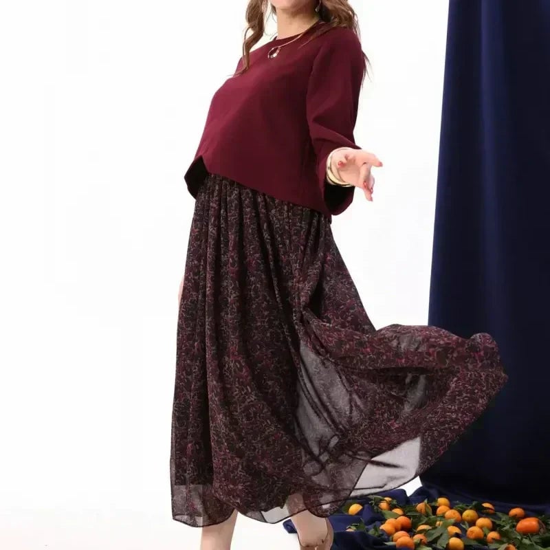 💗Skirt set with elegant bust