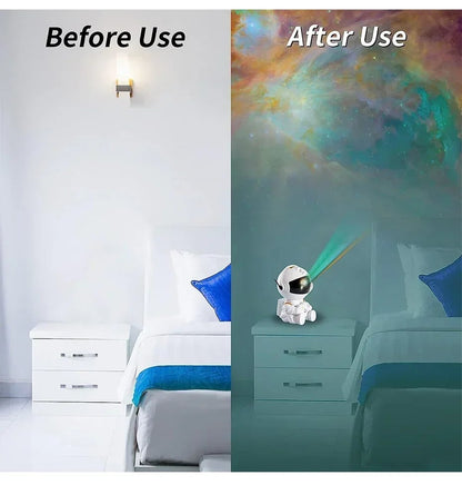 ❤️‍🔥HOT SALE 49% OFF❤️‍🔥Astronaut nebula nightlight