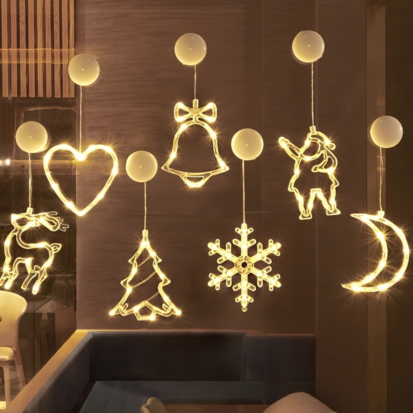 ✨Christmas LED Light Hanging Sucker Lamp❄