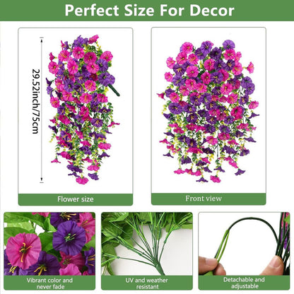 💖Mother's Day Hot Sale 49%OFF🌺UV Resistant Hanging Artificial Morning Glory Vine