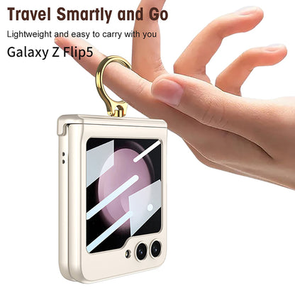 Magnetic All-included Shockproof Phone Cover For Galaxy Z Flip6 Flip5 Flip4 Flip3