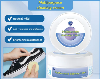 Multi-functional cleaning and stain removal cream