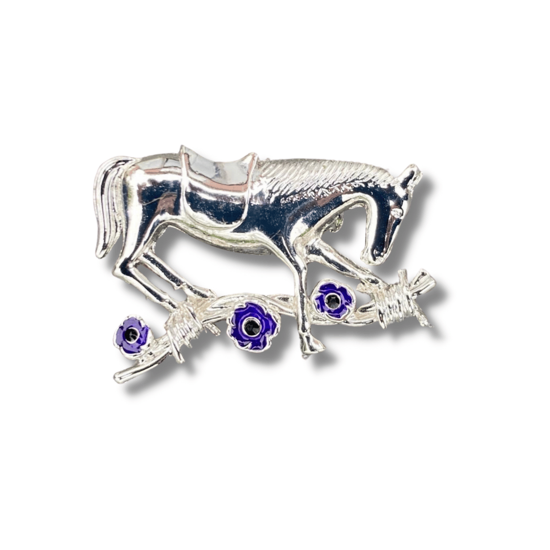 Limited Edition - War Horse Red Poppy Brooch