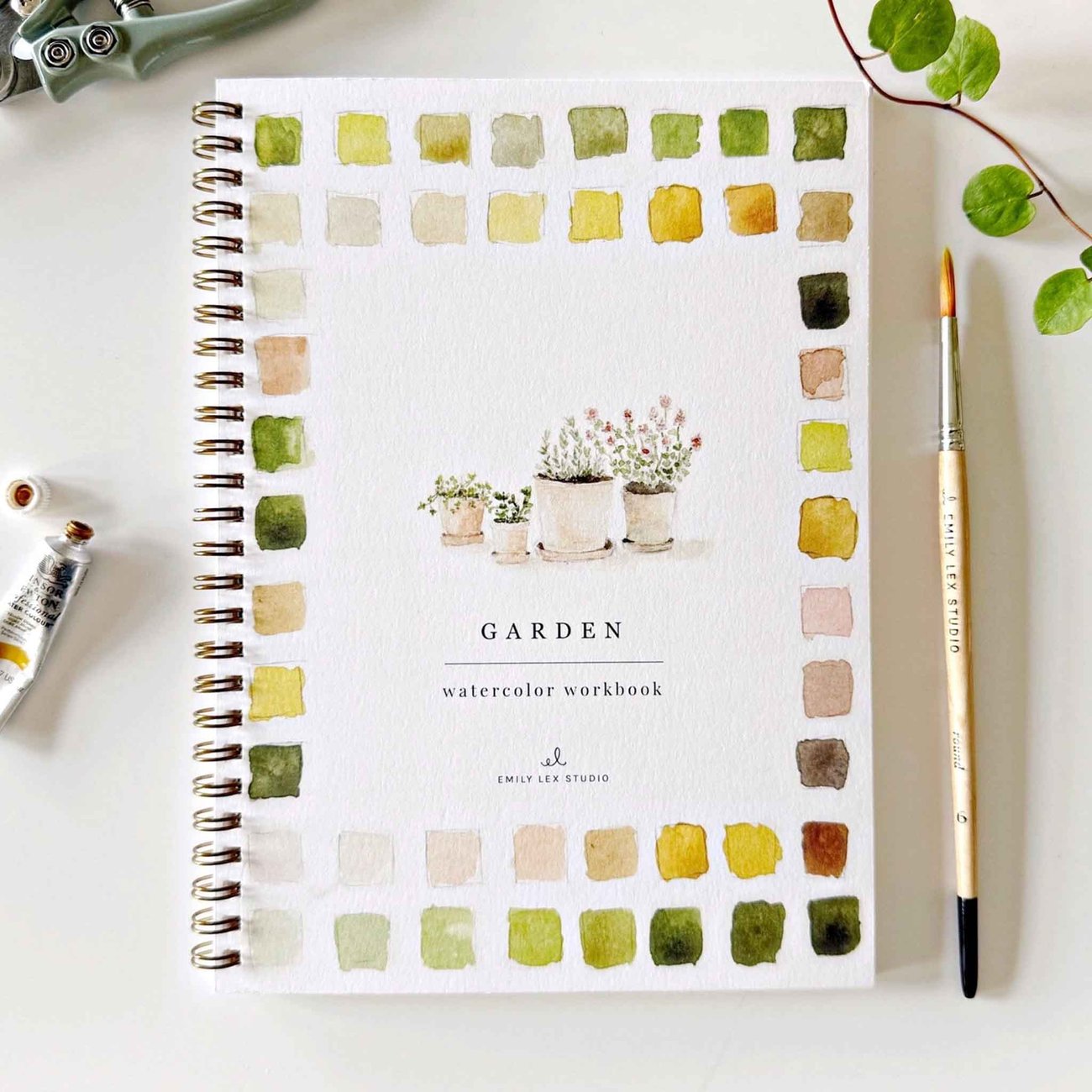 🔥LAST DAY 60% OFF - 💕Watercolor Workbook 🖼️Beginner-Friendly